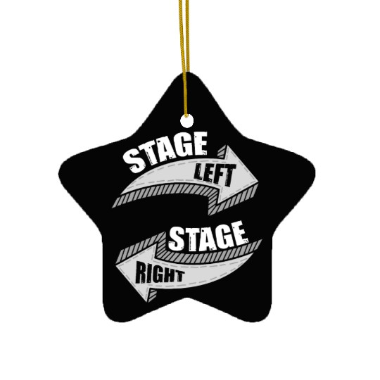 Novelty Dramatic Arts Actors Mockery Statements Ceramic Ornaments