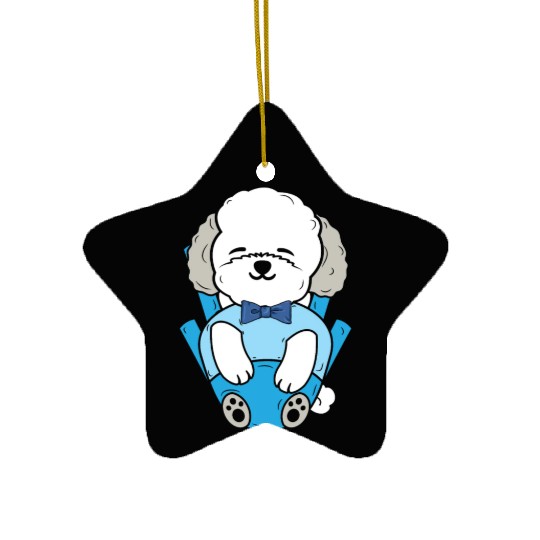 Bichon Frise Dog Lover Dog Breeder Puppy Paw Love Ceramic Ornaments