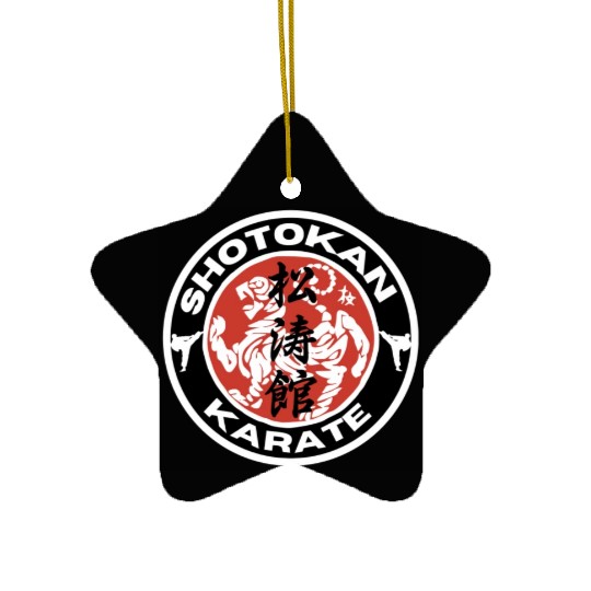 Karate Shotokan Martial Arts Ceramic Ornaments