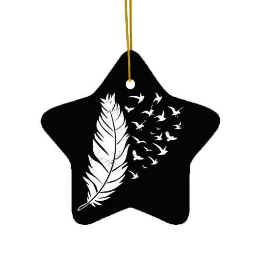 Bird Lover Birdwatching Bird Whisperer Ceramic Ornaments