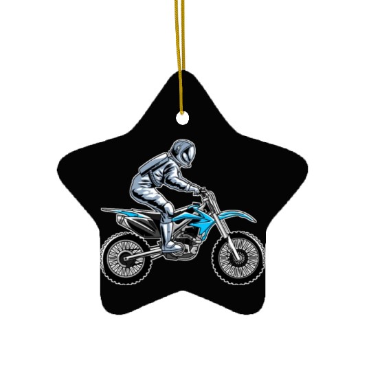 Dirt Bike MX Motocross Supercross Ceramic Ornaments