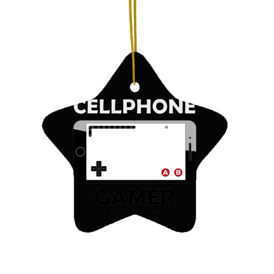 Cellphone Gamer Ceramic Ornaments