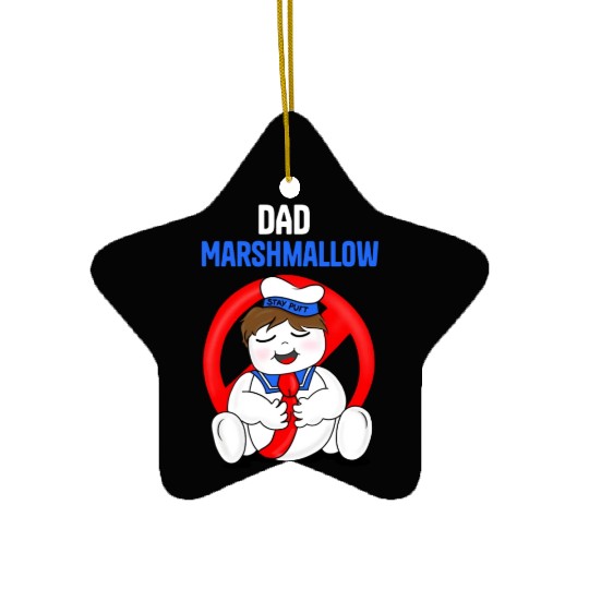 DAD ghostbusters Ceramic Ornaments