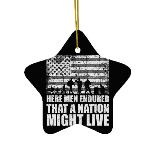 Veterans Day Ceramic Ornaments