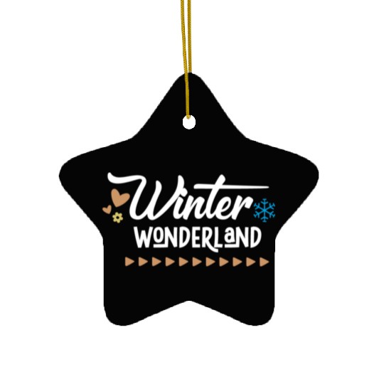 Winter Wonderland Ceramic Ornaments