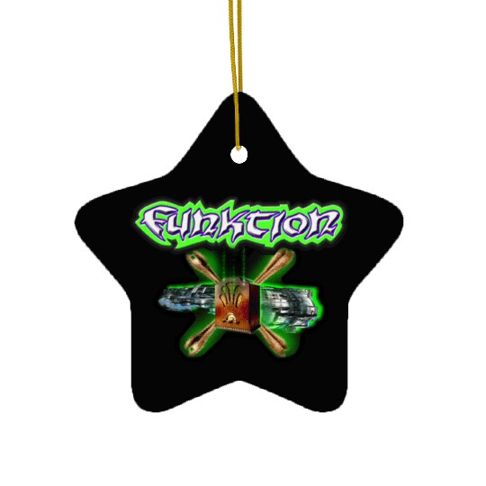 FUNKTION Band from Los Angeles Ca Rap Rock Funk Ceramic Ornaments