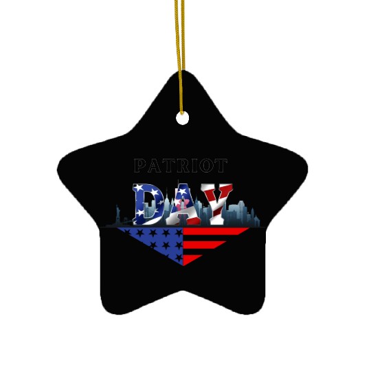 Patriot Day 9.11 Ceramic Ornaments