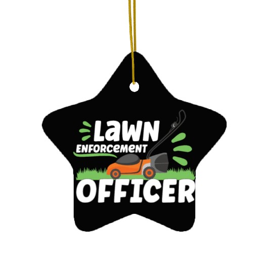 Gardening Plants Gardener lawn mowing Leaf Blower Ceramic Ornaments