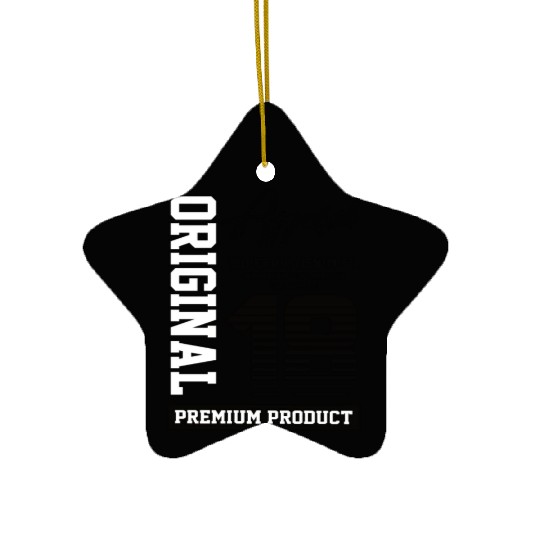 2018 Vintage Birthday Vintage Gift Retro Ceramic Ornaments