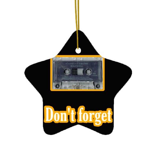 Cassette tape Ceramic Ornaments