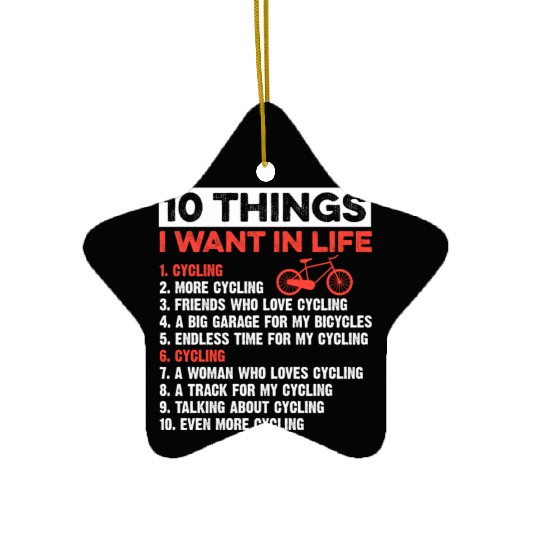 Cycling Riders Cyclist Bicycle Mountain Cycling Ceramic Ornaments