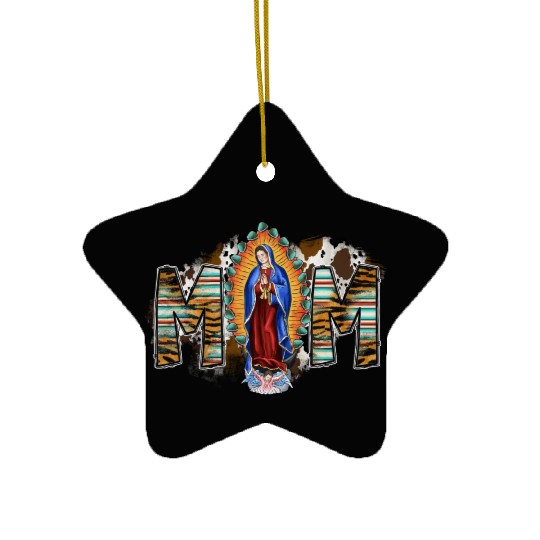 Mom Virgin Mary Ceramic Ornaments