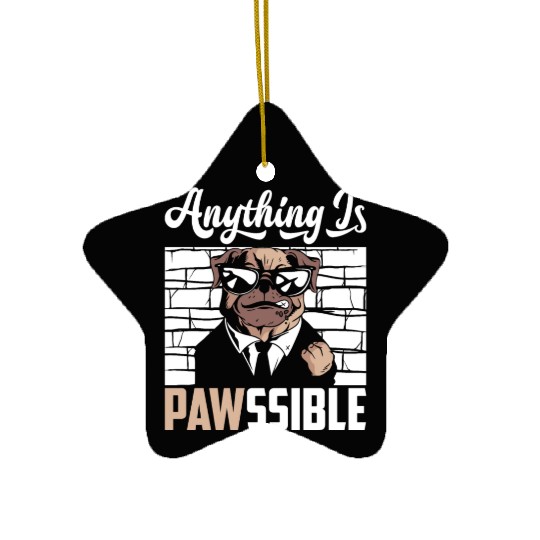 Dog Lovers Animal Rights Pet Owner Lifestyle Gifts Ceramic Ornaments