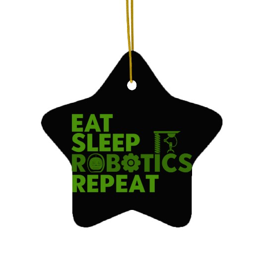 Engineer Teacher Robot Robot Engineer Gift Ceramic Ornaments