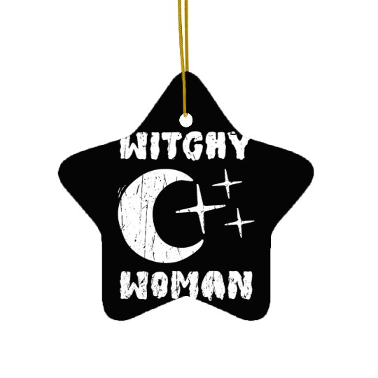 Witchy Woman - witchy Ceramic Ornaments