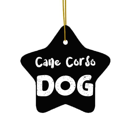 Cane Corso Dog - Dogs Ceramic Ornaments