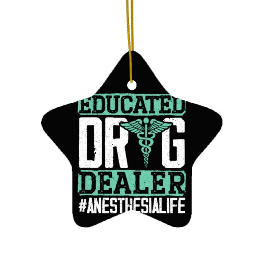 Anesthesiologist Doctor Medicine Anesthesia Ceramic Ornaments