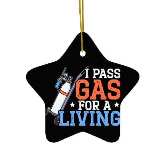 I Pass Gas For A Living Anesthesiologist Doctor Ceramic Ornaments