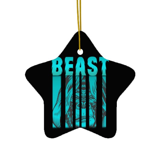 Gorilla Beast boxing MMA UFC Ceramic Ornaments