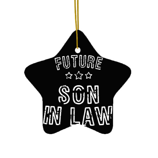 Mens Future Son In Law Gifts Ceramic Ornaments