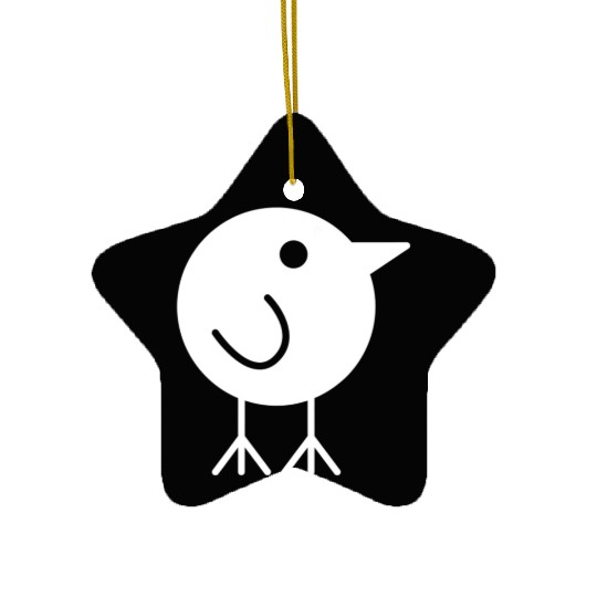 Nature Lover Birdwatching Birding Funny Bird Ceramic Ornaments