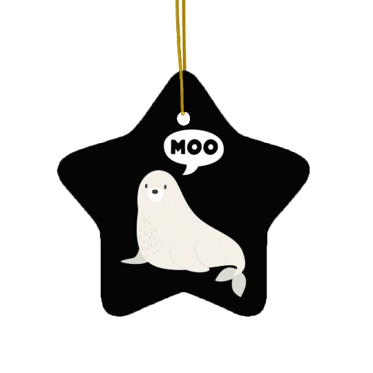 Sea Lion Seal Marine Biology Marine Biologist Ceramic Ornaments