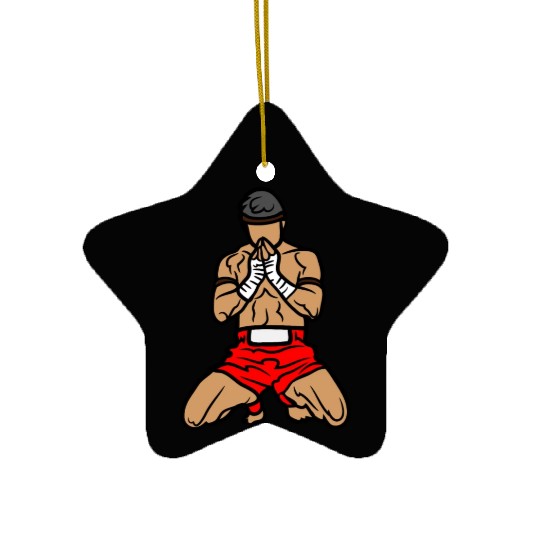 Wicked Ways Muay Thai Team Ceramic Ornaments