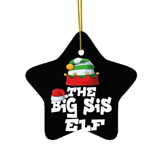 Gamer Elf Family Matching Christmas Group Pajama Ceramic Ornaments
