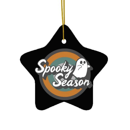 Halloween Ceramic Ornaments, Spooky Season Ghost Costume Gift