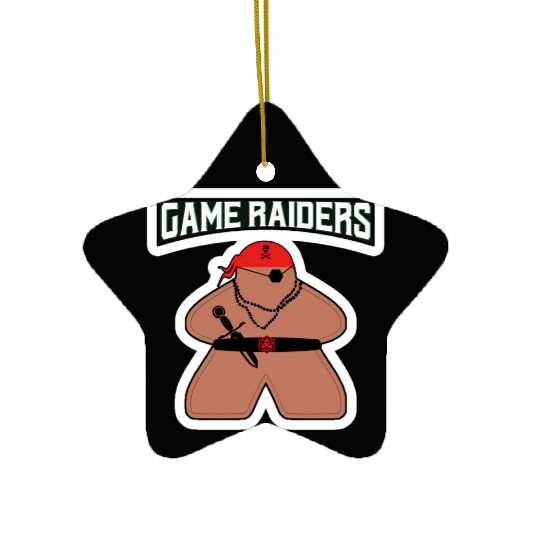 Game Raiders Ceramic Ornaments