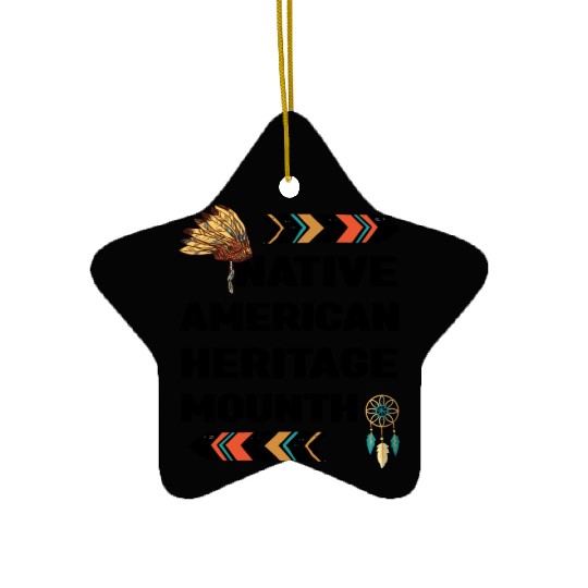 Native American Heritage Month Ceramic Ornaments