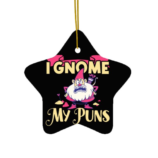 Garden Gnomes Gnome Lover Funny Gnome Gardening Ceramic Ornaments