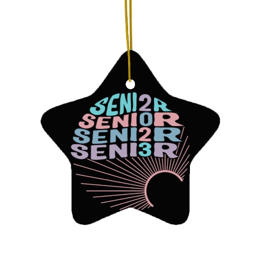 Graduation Ceramic Ornaments, Senior Class Of 2023 Gift End