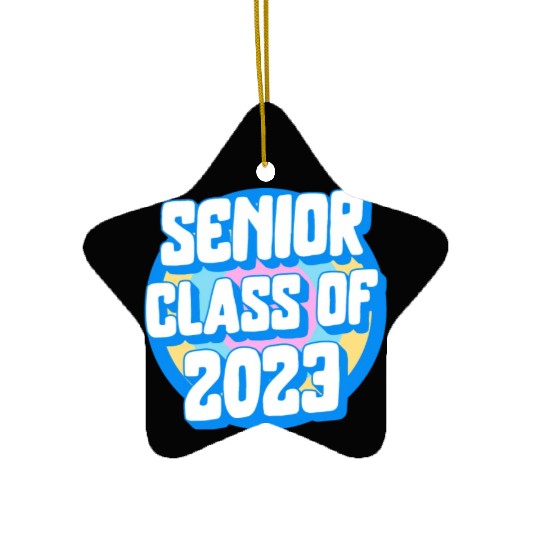 Graduation Ceramic Ornaments, Senior Class Of 2023 Gift End
