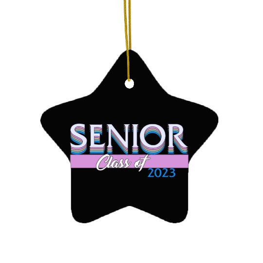 Graduation Ceramic Ornaments, Senior Class Of 2023 Gift End