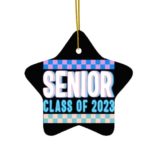 Graduation Ceramic Ornaments, Senior Class Of 2023 Gift End