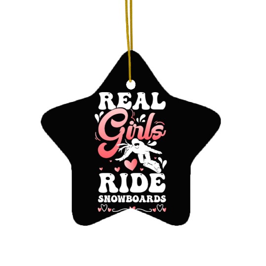 Snowboarding Extreme Sport Winter Sports Ceramic Ornaments