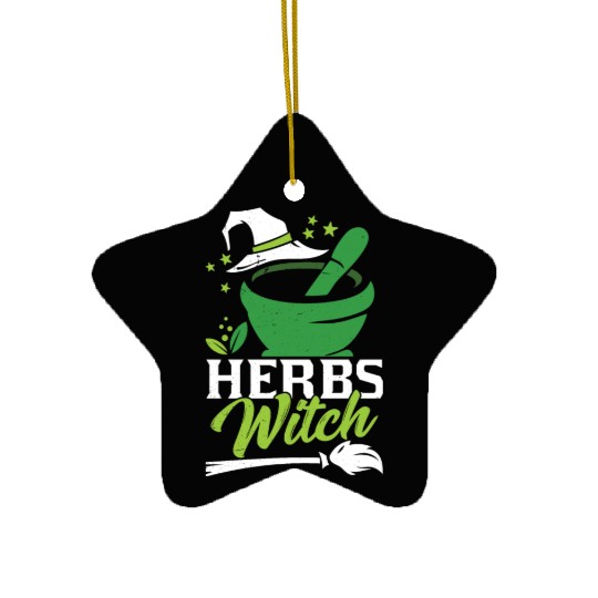 Herbs Witch Herbalism Gardening Herb Herbalist Ceramic Ornaments