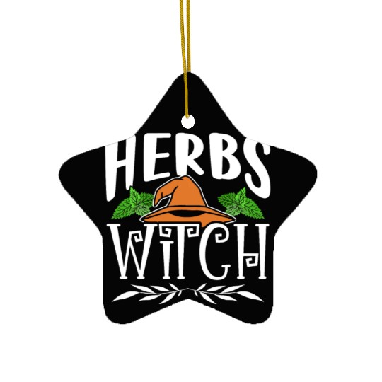 Herbs Witch Herbalism Herbalist Herb Gardening Ceramic Ornaments