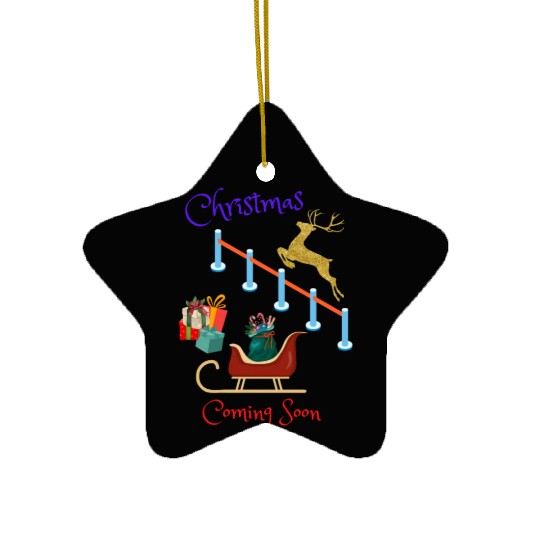 Marry Xmas Ceramic Ornaments