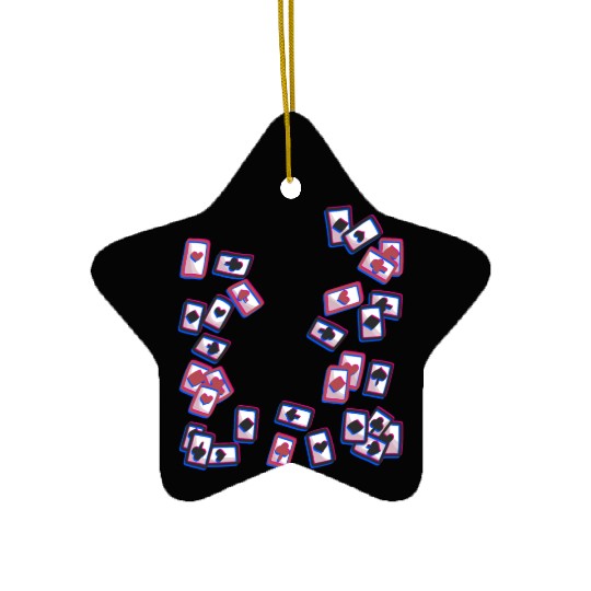 Playing card card game board game Ceramic Ornaments