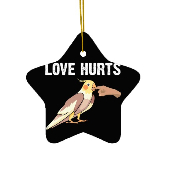 Love Hurts Ceramic Ornaments