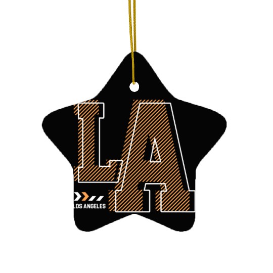 Los Angeles LA California Gift Ceramic Ornaments