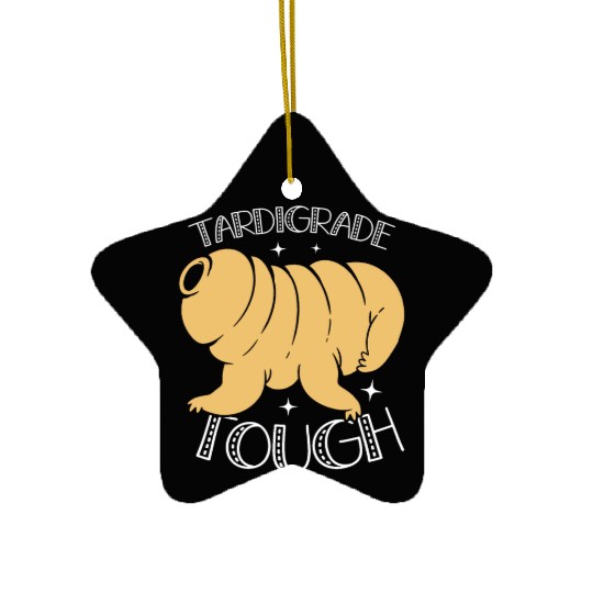Tardigrade Tough Moss Piglet Science Tardigrade Ceramic Ornaments