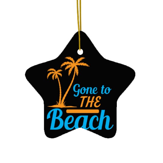 Feeling A LiL Salty with Summer Clothes Ceramic Ornaments