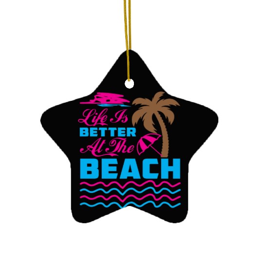 Feeling A LiL Salty with Summer Clothes Ceramic Ornaments