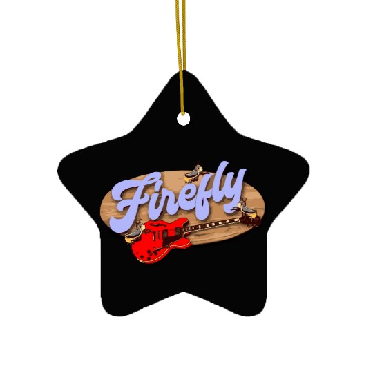 Firefly Guitars Ceramic Ornaments