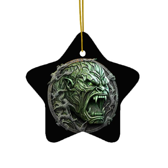Angry Hulk Ceramic Ornaments