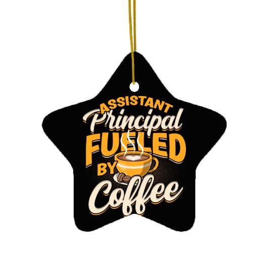 Assistant Principal Back School Teacher Principal Ceramic Ornaments