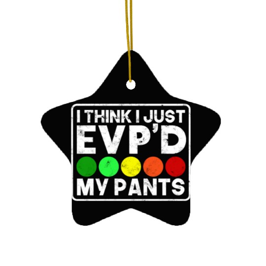 I think I just EVP'D my pants - supernatural Ceramic Ornaments